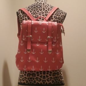 Nautical Backpack Purse